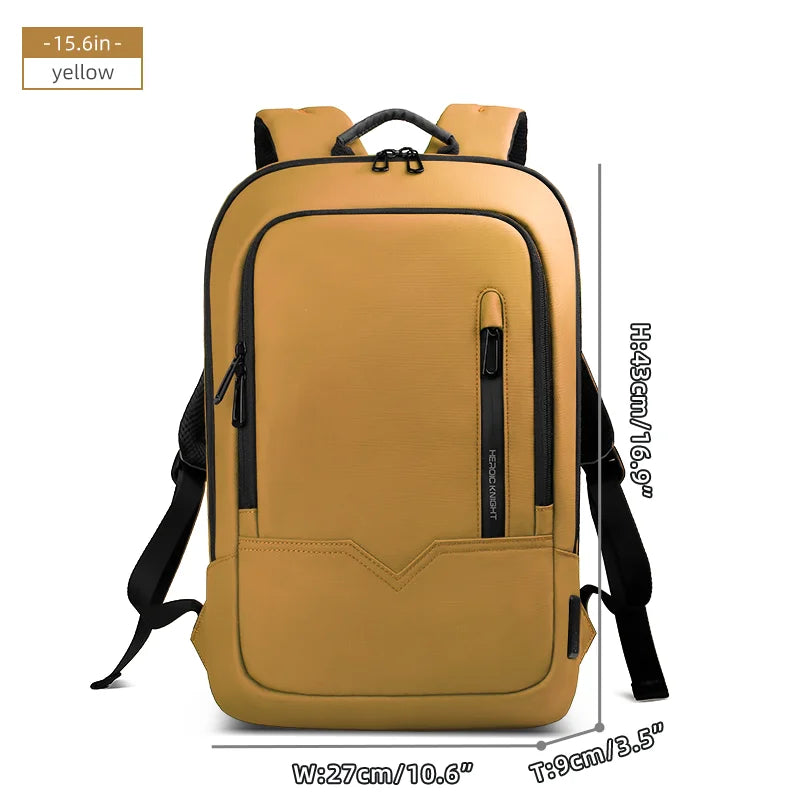 HK Multifunctional Women's Bags Waterproof 15.6 inch Laptop Backpack with USB Lightweight Travel Business Backpack for Women