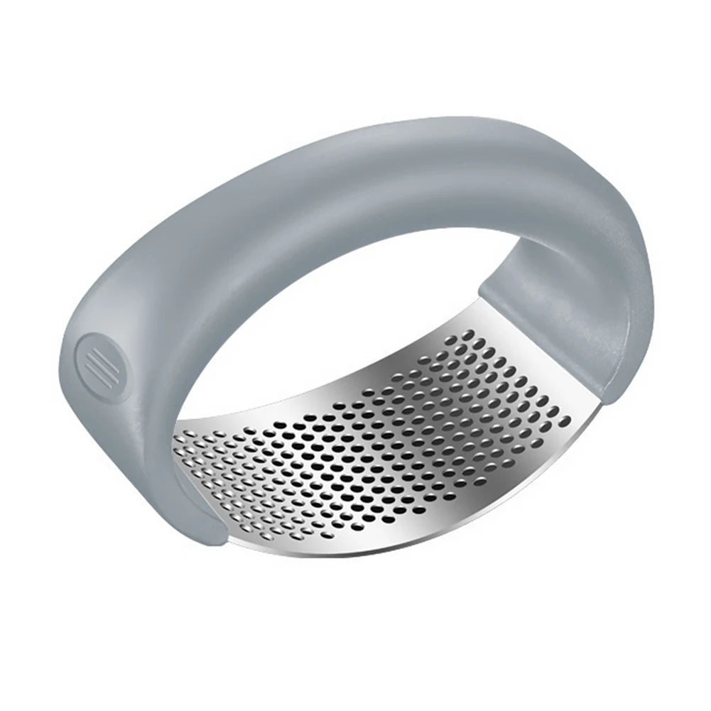 Manufacturer Stainless Steel Garlic Masher Manual Garlic Chopper Curve Garlic Press Crusher for Fruit Vegetable Kitchen Gadget Accessories Kitchen gadgets