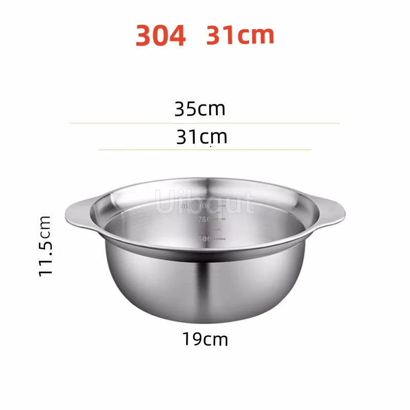 Manufacturer Vegetable washing basin Basket rice washing artifact Fruit filter basin Strainer Kitchen items 304 stainless steel drain basket kitchen gadgets