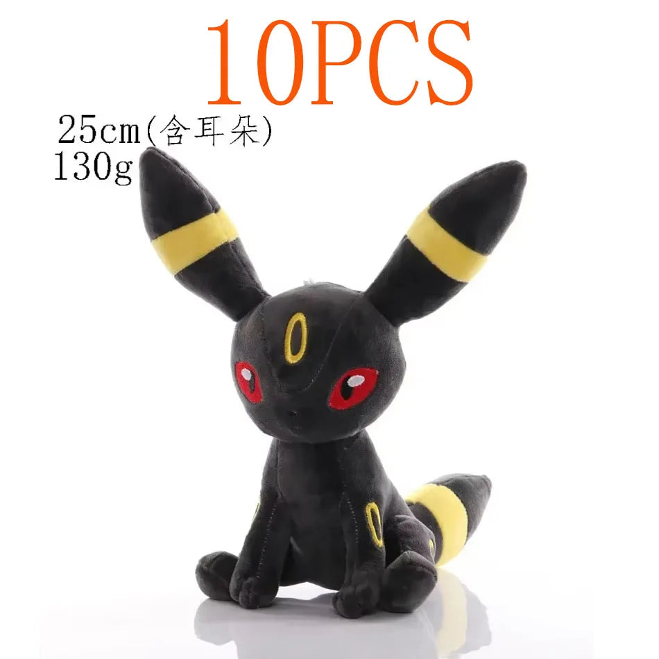 10PCS 20cm Pokemon Stuffed Plush Toy Kawaii Pikachu Anime Doll Kids Birthday Kawaii Cute Soft Children Stuffed Plush