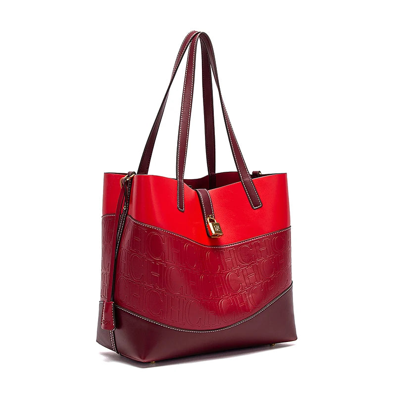 Fashion Classic Luxury Design Women's New Bucket Bag Business Party Basic Large Capacity Shoulder Bag