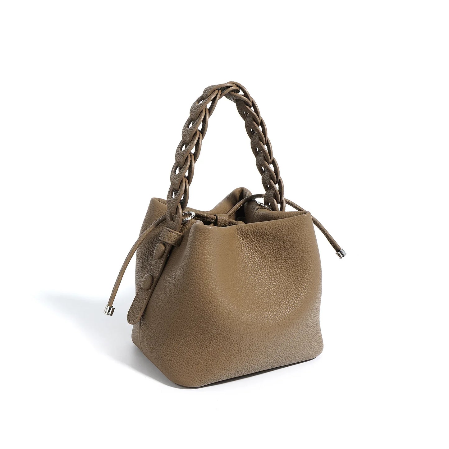 Luxury Women's handbag Cowhide Bucket Bag Spring Crossbody Bag Commuting Shoulder Elegant Women's bags Designer Luxury Bag