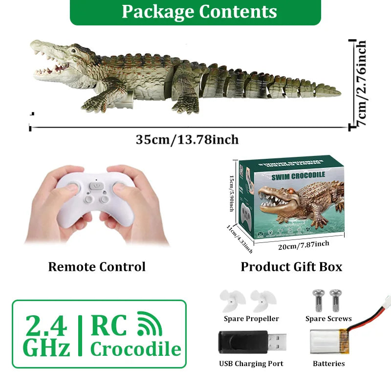 Smart RC Shark Spray Water Electric Whale Kids Toy Remote Control crocodile Animal Bath Tub Pool lakes Electric Kids Toy gift