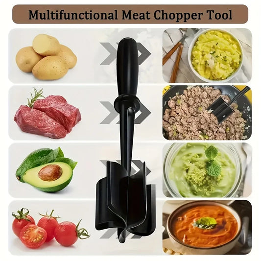 Manufacturer 1pc Handheld Household Kitchen Meat Chopper Mixing Rice Meat Grinder Grinder Meat Masher Kitchen Tool kitchen gadgets