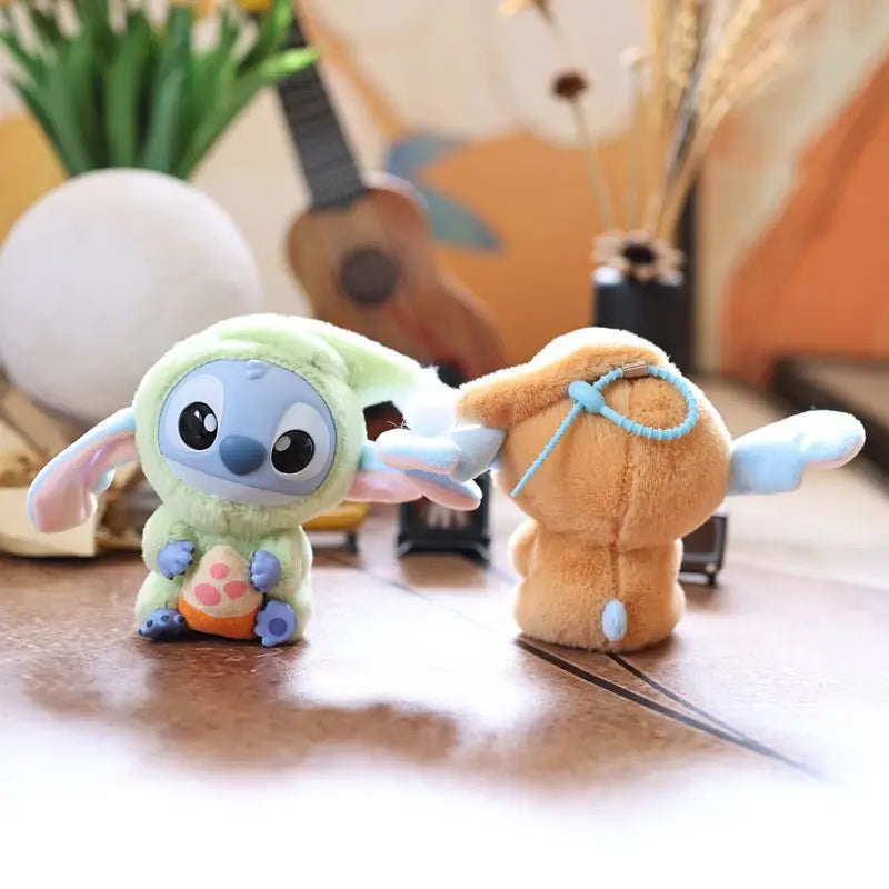 Hot Sale Anime Stitch Stuffed Toys Keychain School Bag Pendant Decorated Plush Doll Graduation Season Commemorative Gifts