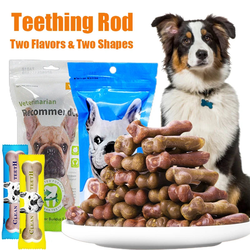 Dog Snacks Teething Sticks Bone Shape Toothbrush Type 170g/162g/25g Adult Dogs Puppy Teething Bite Resistant Snacks Pet Food dog food