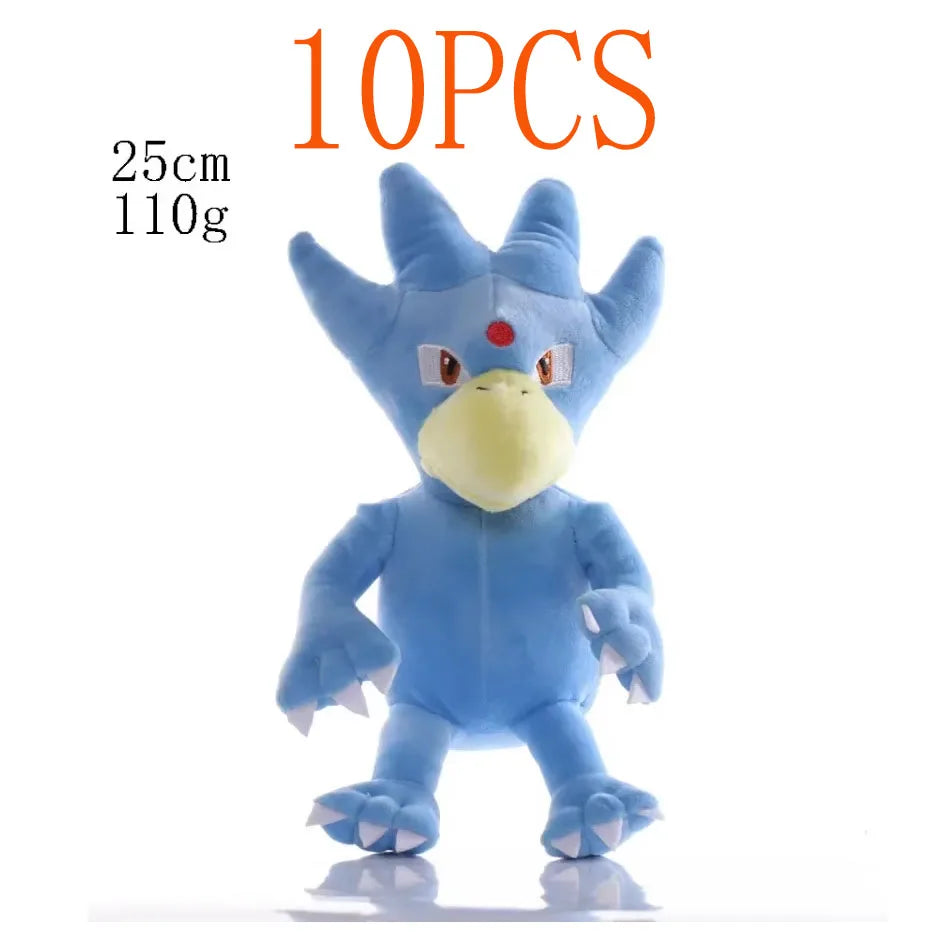10PCS 20cm Pokemon Stuffed Plush Toy Kawaii Pikachu Anime Doll Kids Birthday Kawaii Cute Soft Children Stuffed Plush