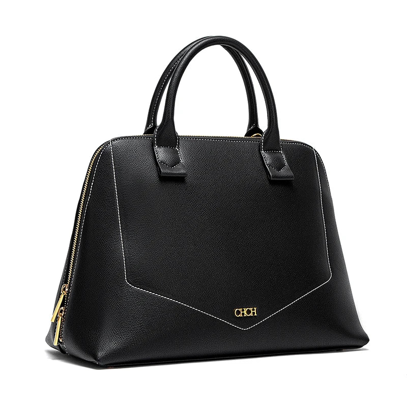 Women's Shoulder Bag New High Quality Business Bag Large Capacity Handbag Wine Red