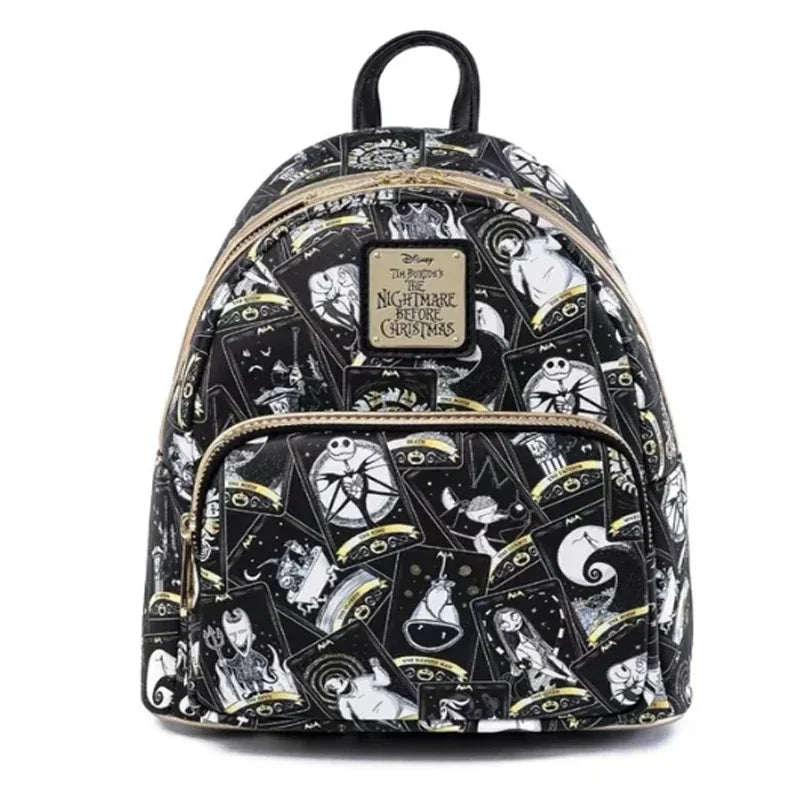 Nightmare Before Christmas Jack Pumpkin Glow Head Mini Backpack bag