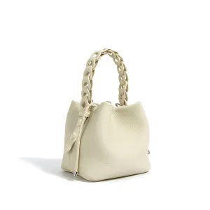 Luxury Women's handbag Cowhide Bucket Bag Spring Crossbody Bag Commuting Shoulder Elegant Women's bags Designer Luxury Bag