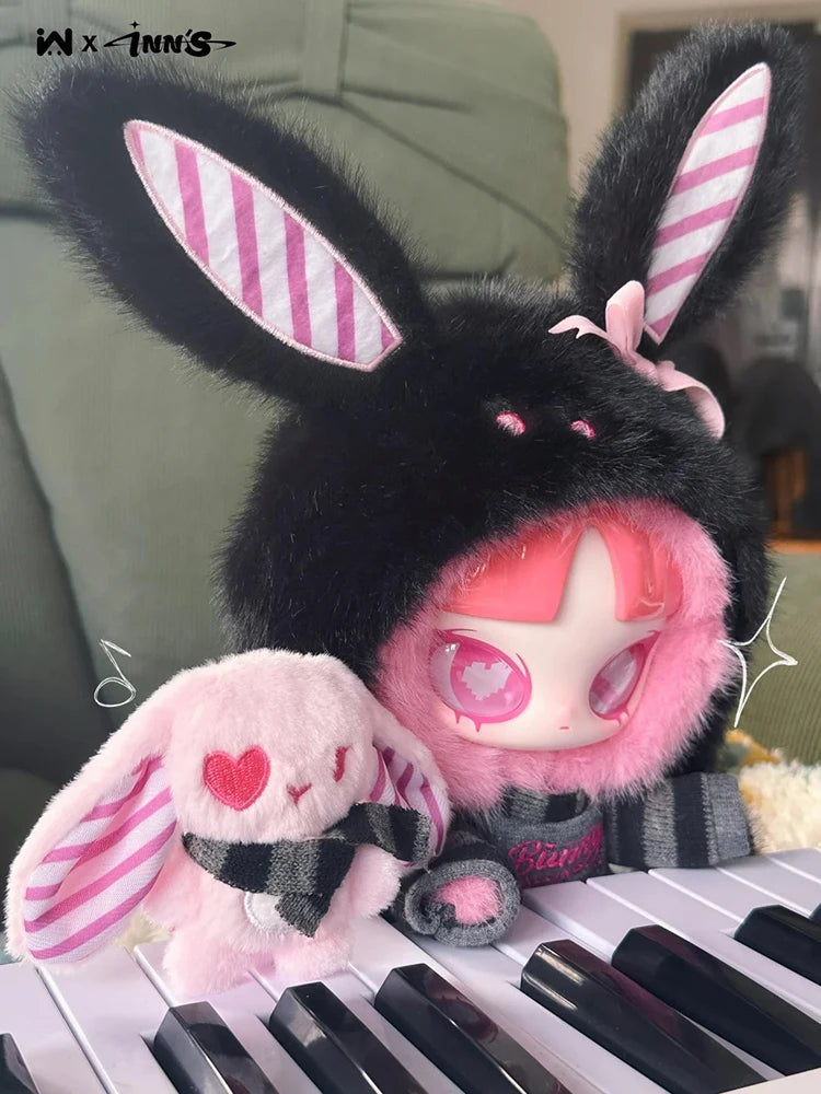 New Genuine Inn Bunny Falling In Love Ver Figure 30cm Vinyl Face Plush Hanging Card Customize Figurine Pvc Toy Cute Xmas Gift