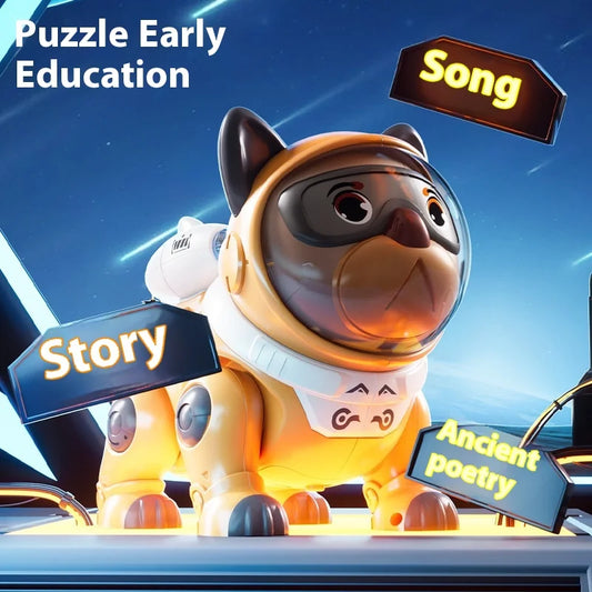 New Intelligent Infrared Remote Control, Bucket Sensing Touch Machine Dog Cute Pet Toy Puzzle Toy Suitable For Children