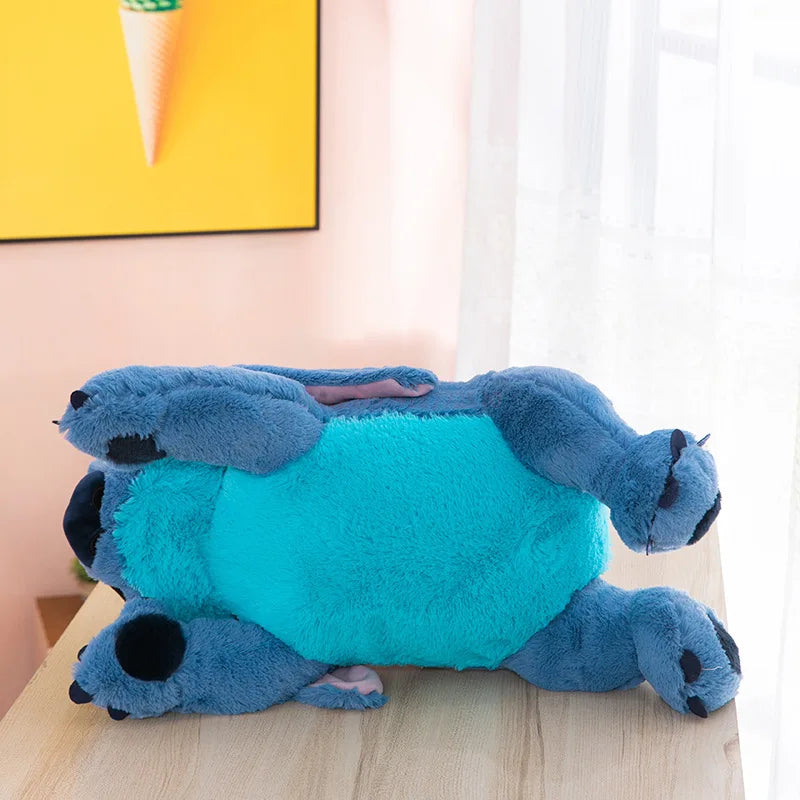 45/60/80/100cm Disney Lilo Stitch Series Cartoon Kawaii Plush Doll Toys Soft Stuffed Throw Pillow Back Cushion Kids Xmas Gifts