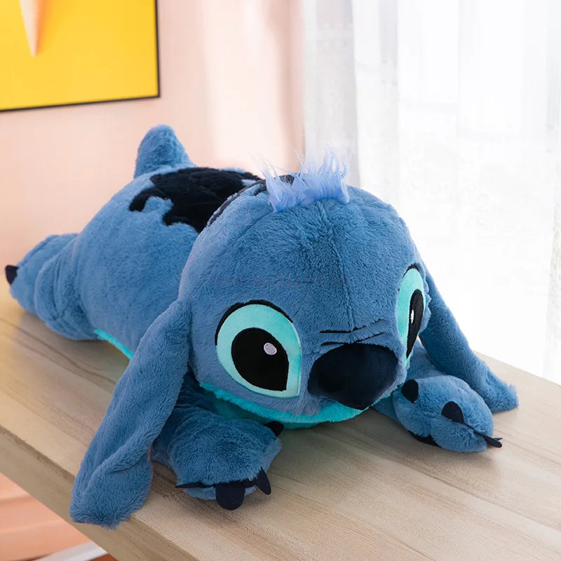 45/60/80/100cm Disney Lilo Stitch Series Cartoon Kawaii Plush Doll Toys Soft Stuffed Throw Pillow Back Cushion Kids Xmas Gifts