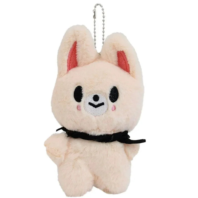 New KPOP Skzoo Plush Keychain Korean Ide Pendant Toy Keychain Fan Collection Giftsol Felix HyunJin Jisung Plush Cartoon