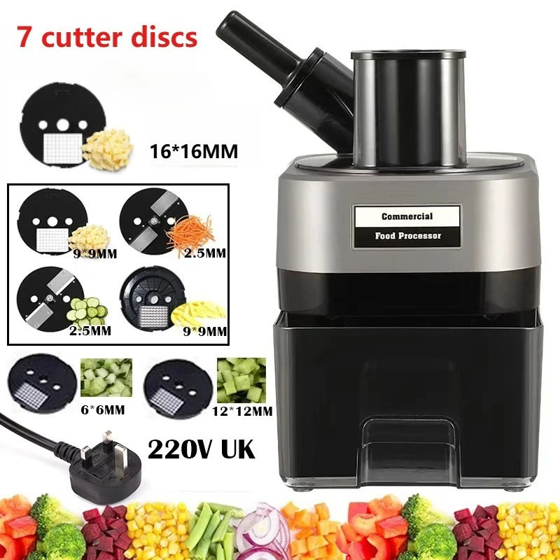 Manufacturer New Commercial Double Spout Vegetable Cutter 4 in 1 Multifunctional Dicing Shredding Slicing Cutting Strips Vegetables Kitchen gadgets