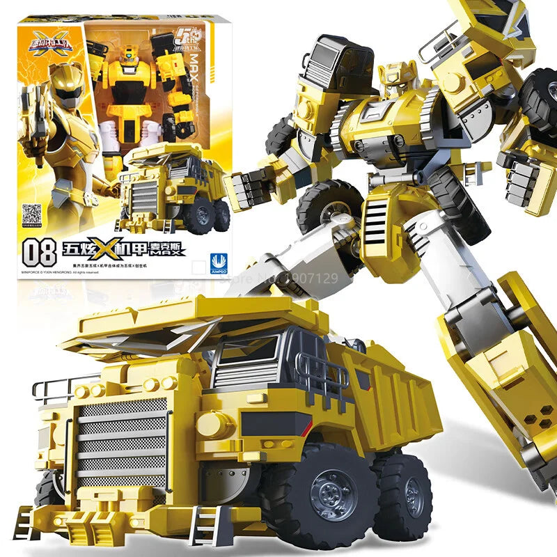 Mini Force Super Dinosaur Power Transformation Robot Toys Action Figures MiniForce X Simulation Car Deformation Airplane Toy