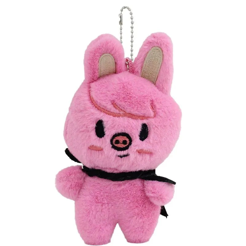 New KPOP Skzoo Plush Keychain Korean Ide Pendant Toy Keychain Fan Collection Giftsol Felix HyunJin Jisung Plush Cartoon