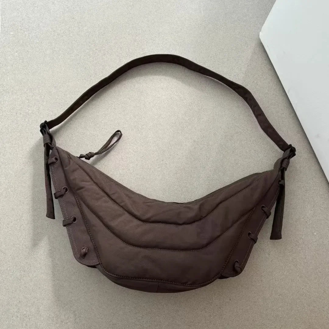 Brand Original Nylon Croissant Bag Wandering Postman Dumpling Bag Shoulder Messenger Bag Croissant Bag Chest Bag