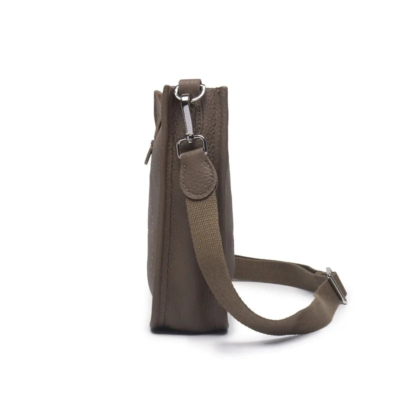 High Quality 100%Genuine Leather Shoulder Bags Luxury Designer Crossbody Bags For Women Large Capacity Bucket Ladies Hand Bag