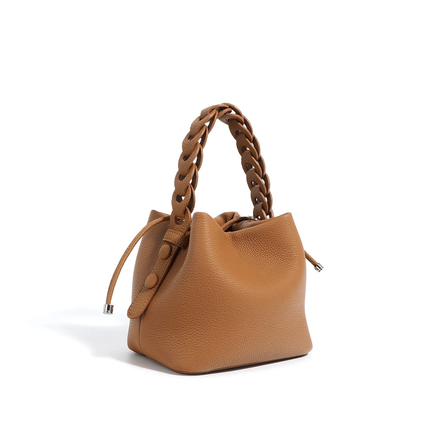 Luxury Women's handbag Cowhide Bucket Bag Spring Crossbody Bag Commuting Shoulder Elegant Women's bags Designer Luxury Bag