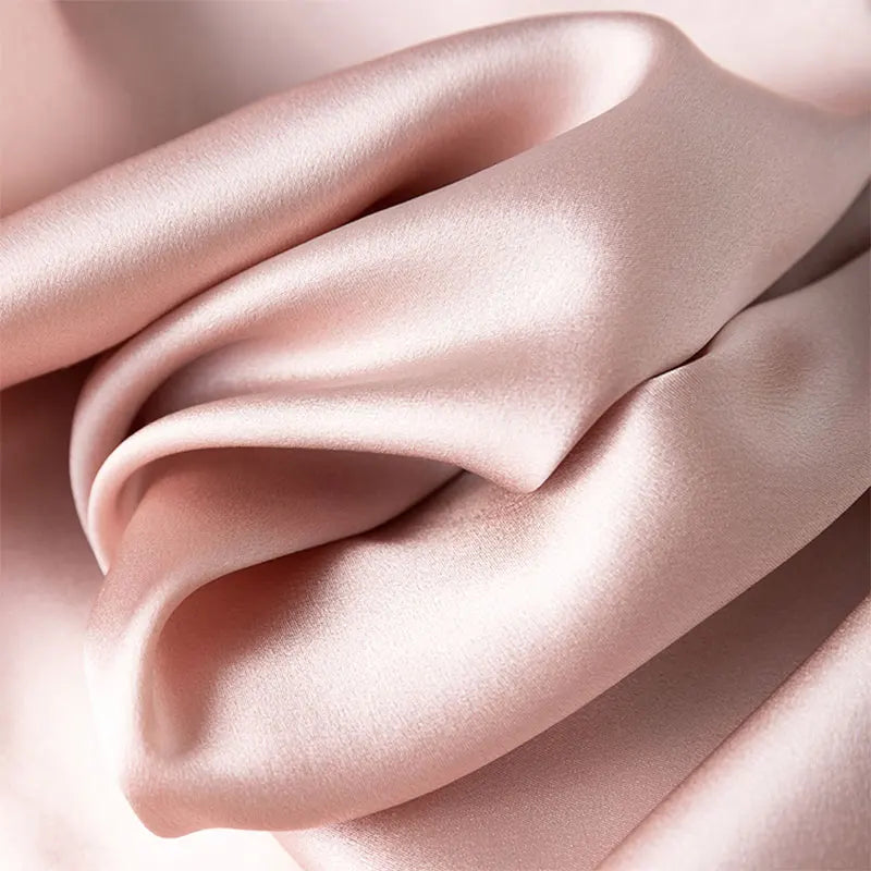 Women Midi Dress 100% Mulberry Silk 20 Momme Crew neck belted waist Solid Color Light Pink A Line Long Dress