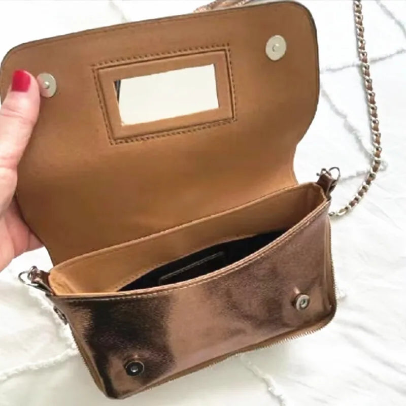 Woman Square Bag Pu Leather Shoulder Bag Female Messenger Bag Lady Bags Women'sHandbag Woman Crossbody Bag Sac A Main