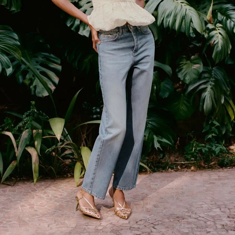 Manufacturer Luxury Gold Brand Heels Women Fashion Narrow Strap Hollow Thin High Heel Summer Sandals Sexy Pointed Toe Slingbacks Dress Shoes Pumps