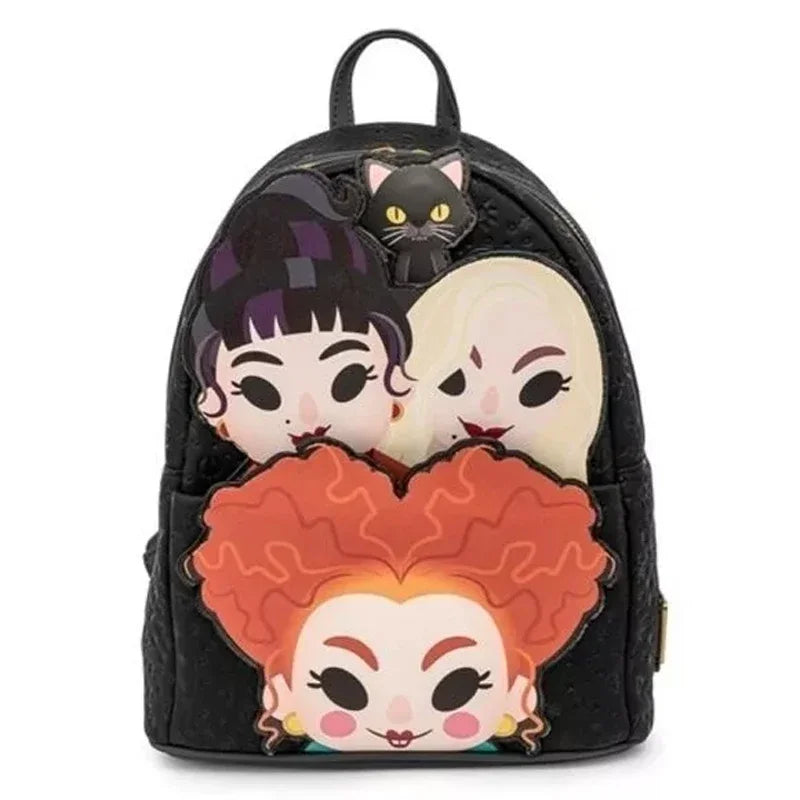 Nightmare Before Christmas Jack Pumpkin Glow Head Mini Backpack bag