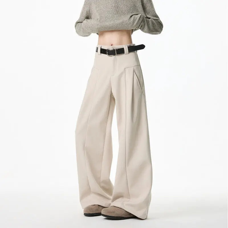 Spring New Design Patchwork Casual Trousers man Loose Wide Leg Waist Comfort Stretch Elastic Athleisure Pants Travel Fashion pant