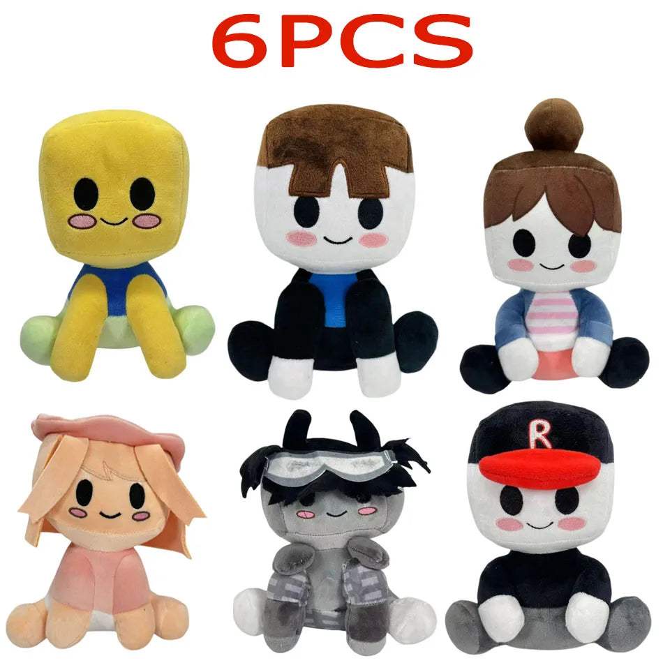 20CM Blox Buddies Game Surrounding Plush Toys Dolls Cute Dolls Are Stuffed Animal Patung Dolls Plush Toys Best Gifts