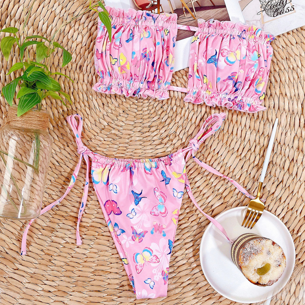 Bikini  Europe and America popular swimsuits new women's swimsuits foreign trade swimsuit bikini