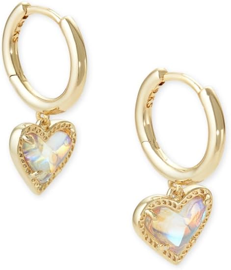 Manufacturer  Kendra Scott Ari Heart Huggie Earrings for Women, Fashion Jewelry  earring