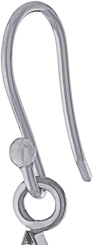 Manufacturer  Amazon Essentials Sterling Silver Pressed Flower Teardrop Earrings (previously Amazon Collection)  earring