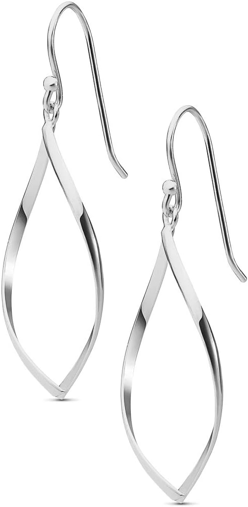 Manufacturer  MILLA Teardrop Earrings - Designer Silver Statement Earrings or Gold Dangle Earrings for Women Trendy Upscale Dangly Earrings  earring