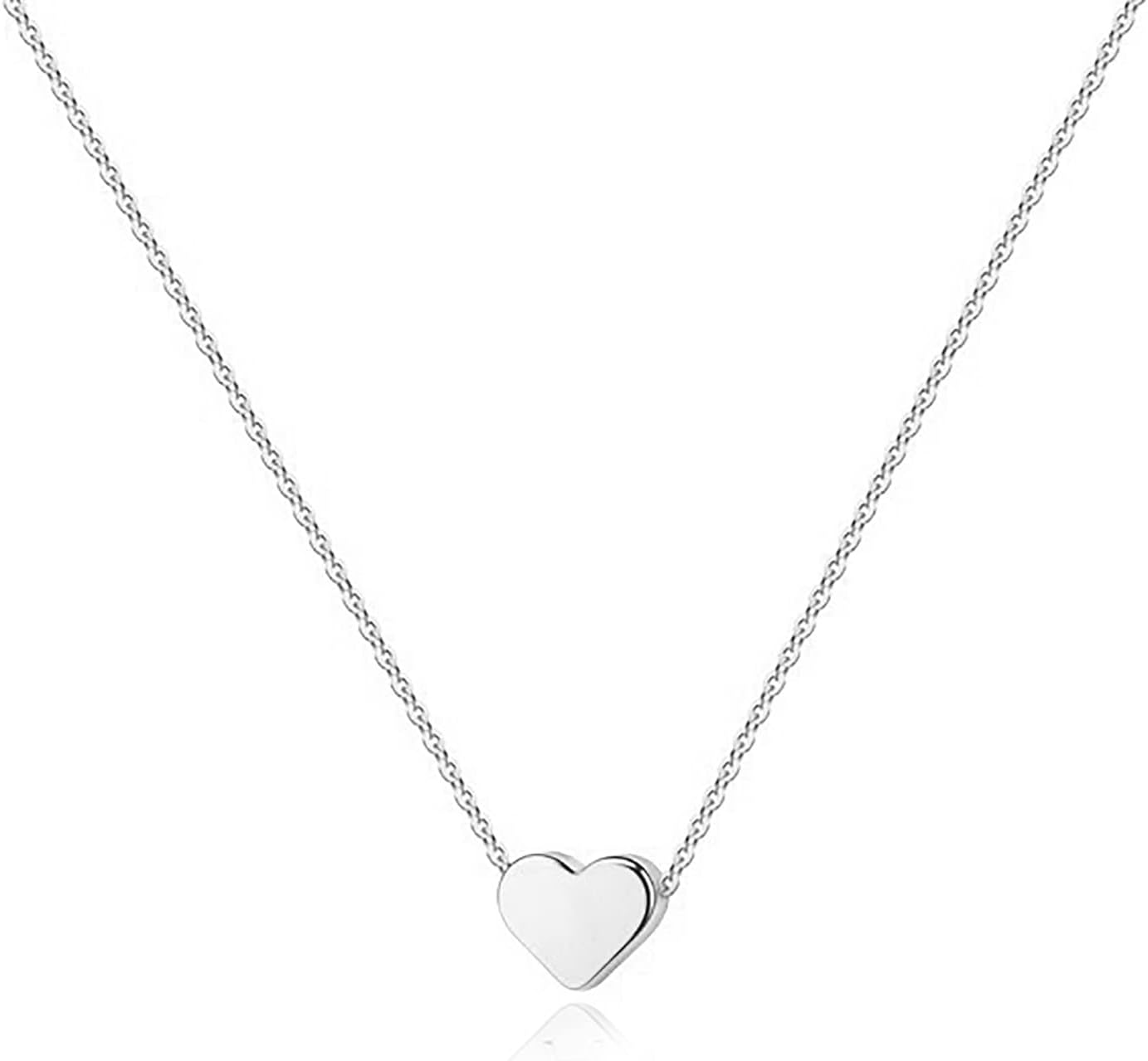 Manufacturer  PAVOI 14K Gold Plated Cubic Zirconia Heart Necklace | Cute Dainty Love Pendant Necklaces for Women  necklace