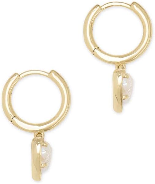 Manufacturer  Kendra Scott Ari Heart Huggie Earrings for Women, Fashion Jewelry  earring