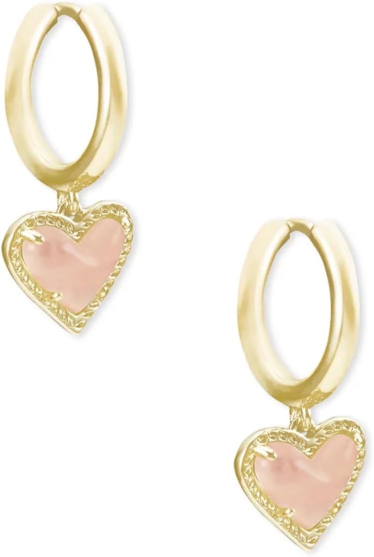 Manufacturer  Kendra Scott Ari Heart Huggie Earrings for Women, Fashion Jewelry  earring
