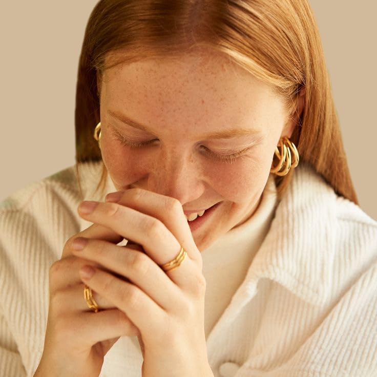 Manufacturer  36 Pairs Gold Hoop Earrings Set for Women Multipack, Hypoallergenic Chunky Chain Twisted Hoop Earrings Pack, Fashion Dangle Earrings Jewelry for Gift  earring