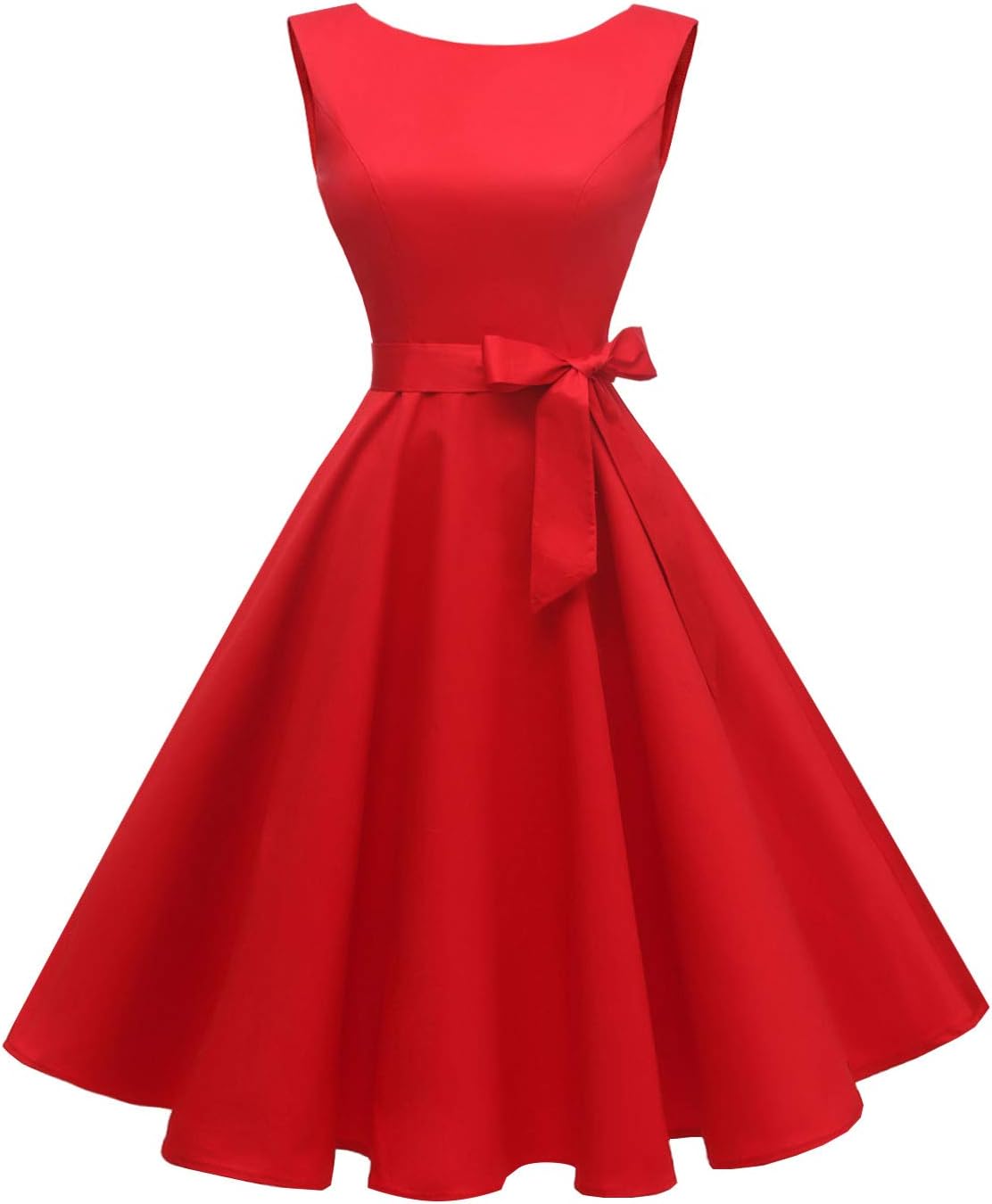 Manufacturer  Hanpceirs Women's Boatneck Sleeveless Swing Vintage 1950s Cocktail Dress New dresses