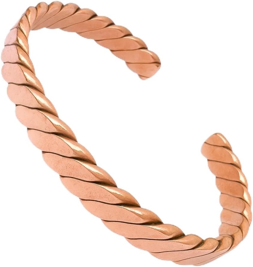 Manufacturer  Healing Lama™ Hand Forged 100% Copper Bracelet. Made with Solid and High Gauge Pure Copper.  bracelets