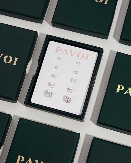 Manufacturer  PAVOI Sterling Silver, 14K Gold Plated, AAA+ Quality Handpicked Freshwater Cultured Stud Pearl Earrings  earring