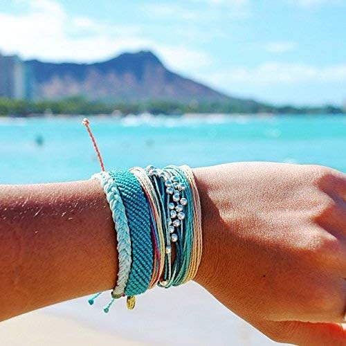 Manufacturer  Pura Vida Jewelry Bracelets - 100% Waterproof and Handmade w/Coated Charm, Adjustable Band  bracelets