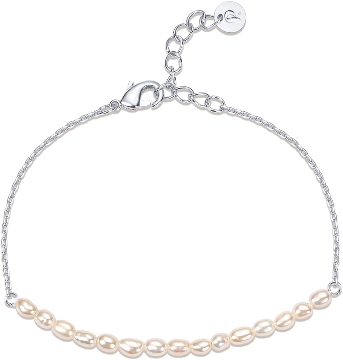 Manufacturer  PAVOI 18K Gold Plated Beaded Freshwater Cultured Pearl Bracelet for Women | Dainty Bracelet with Pearl Beads  bracelets