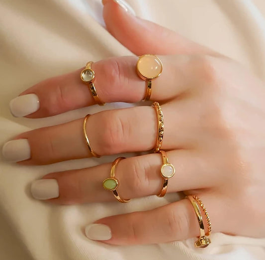 Manufacturer  ItsStarred 7-19pcs Silver Star Moon Knuckle Ring Set for Women Vintage Stackable Midi Finger Rings Set   rings