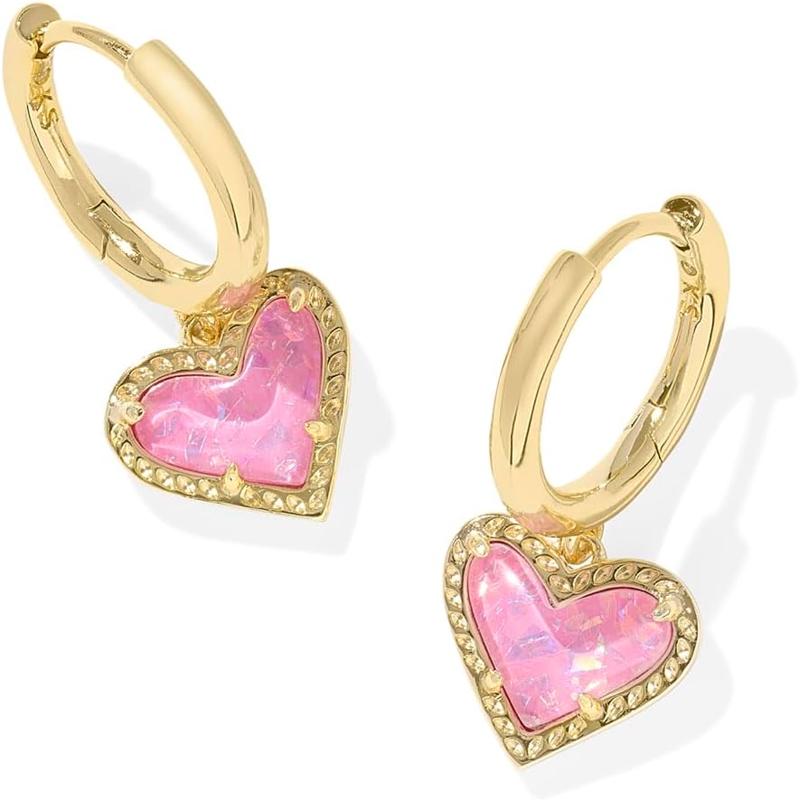 Manufacturer  Kendra Scott Ari Heart Huggie Earrings for Women, Fashion Jewelry  earring