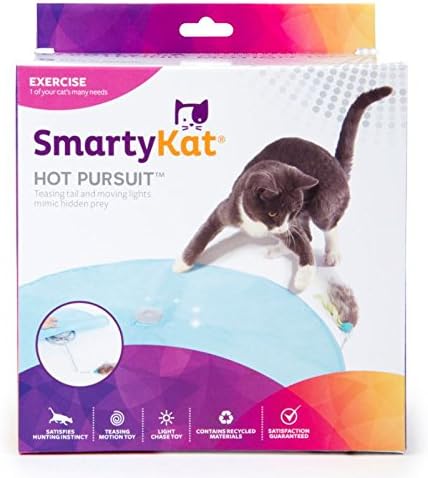 Manufacturer  SmartyKat Electronic Motion/Moving Toys for Cats & Kittens, Battery Powered, Mimics Motion of Real Prey, Fun & Interactive Play - Multiple Styles    Cat toy