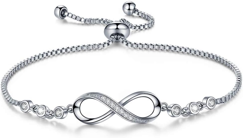 Manufacturer  Gifts for Women Mom, Infinity Love Bracelets for Women Girls Girlfriend, Birthday Mothers Day Jewelry Gifts for Mom Wife from Daughter Son  bracelets