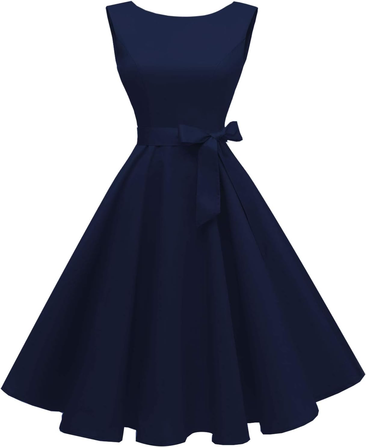 Manufacturer  Hanpceirs Women's Boatneck Sleeveless Swing Vintage 1950s Cocktail Dress New dresses