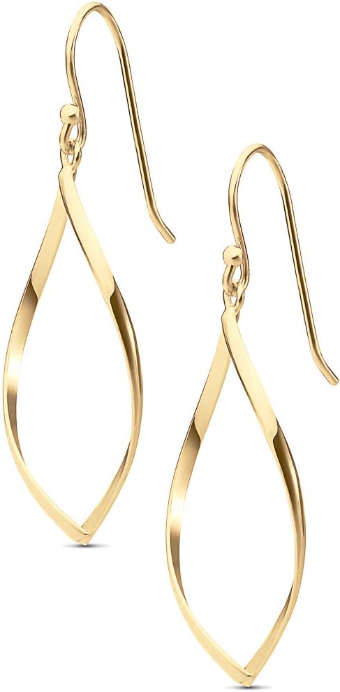 Manufacturer  MILLA Teardrop Earrings - Designer Silver Statement Earrings or Gold Dangle Earrings for Women Trendy Upscale Dangly Earrings  earring